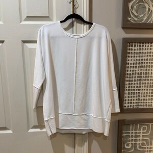 SPANX White Women's Tunic Top, EUC, size Large